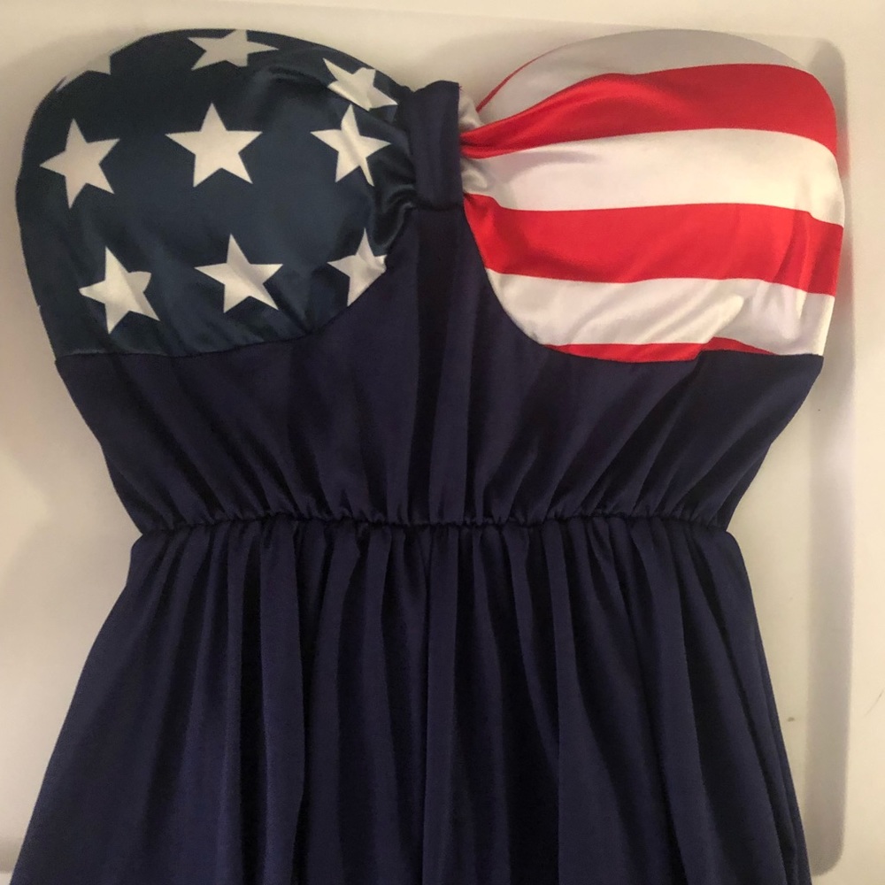 USA Flag Maxi Dress